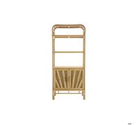 Bibliothèque vintage en rotin naturel L80 cm GALON