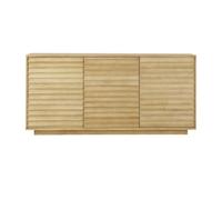 Buffet en bois manguier massif 3 portes L160 cm MATCHA
