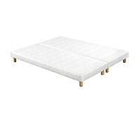 Sommiers tapissiers blancs 80x200 cm (lot de 2) JAMI