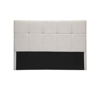 Miliboo Tête de lit en Tissu Beige crème L160 cm Clovis