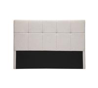 Miliboo Tête de lit en Tissu Beige crème L160 cm Clovis