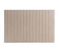 Miliboo - Tête de lit en tissu velours taupe L170 cm NEHA