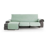 Milica Housse Matelassée pour Canapé d’Angle Relax Convient pour accoudoir Droit ou Gauche | Ajustement Parfait pour Sièges Inclinables | Lavable | Taille 220 cm | Couleur Menthe