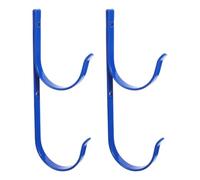 Milisten 2 Pièces Crochet de Support pour Perche de Piscine | Finition Mate Antidérapante, Pose Rapide et Retrait Simple, pour Skimmer et Râteau à Feuilles