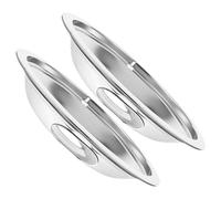 Milisten 2pièces Plateau De Huile Pour Barbecue Électrique Couvertures De Brûleur Pour Cuisine
