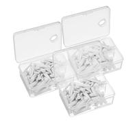Milisten 3 Boîtes Gomme Électronique de Remplacement Tpr Blanche | Recharges Faciles à Changer, Effaçage et Gain de Temps, pour Crayons de Couleur et Charbon