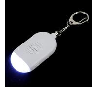Milisten Alarme Personnelle Portable et Lampe Torche Rechargeable pour Femmes, Usage Extérieur et Camping, Sirène Puissante, Blanc, 5v, 130mah