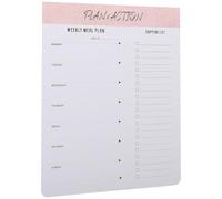 Milisten Bloc-notes Multifonction pour Planification Quotidienne Papier Lisse, Carnet Pratique pour Adolescents, pour Organisation des Repas et Activités