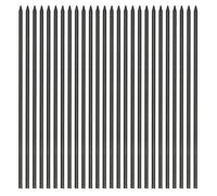 Milisten Boîte de 800 Recharges de Crayon Mécaniques Hb 2.0mm Noires en Plastique pour Dessin et Rédaction, Écriture Fluide Lignes Sombres Constantes, pour Étudiants et Professionnels