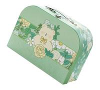 Milisten Boîte en Papier Portable Légère et Réutilisable de Valise pour Mariage et Fêtes, pour Biscuits et Noix, Décoration Maison et Rangement Pratique