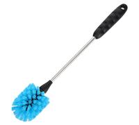Milisten Brosse Lave-biberons Longue Poignée Plastique, Goupillon Flexible, Brosse de Nettoyage pour Bouteille D'eau et Biberon, Usage Bébé, Nettoyage Bouteille Lait,
