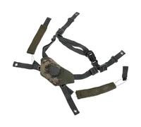 Milisten Jugulaire Réglable Protection UV pour Casque de Chantier en Polyester avec Mentonnière pour Stabilité Améliorée pour Travaux en Extérieur