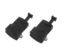 Milisten Kit de Réparation pour Poignée Télescopique de Valise Grosse Taille en Métal Robuste, 2 Pièces de Quincaillerie de Verrouillage pour Bagages Rigides, Accessoires de Remplacement