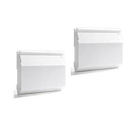 Milisten Lot de 2 Volets de Skimmer de Piscine - Compatible avec Hayward S PX1082K, S P1083, S P1084, SP1085 - Rabat de Porte d'Écumoire avec Flotteur en Mousse - Pièces de Rechange 19,5×13,5 cm