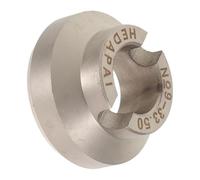 Milisten Outil D'horloger Professionnel en Acier Robuste 33,5 Mm pour Ouverture de Fond de Montre, Matrice Dentelée Compatible Montres Variées, Accessoire Précis pour Réparation