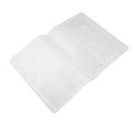 Milisten Protège-cahiers A5 Transparent en Pvc Lot de 2 Set de Set de Noyau Intérieur Étanche Protection Imperméable pour Carnets et Sketchbooks Usage Élève et Bureau