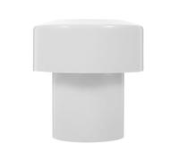 Milisten Soupape D'admission D'air en Pvc Blanc 50mm pour Climatiseur Mobile, Accessoire Multi-fonctionnel Évacuation Automatique des Odeurs, Adapté pour Installation Portable