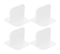 Milisten Stabilisateur Antidérapant Lot de 4 Pièces Base Sécurisée et Antidérapante Support pour Aire de Jeu Bébé pour Parc à Jeux en Plastique Blanc pour Playpen