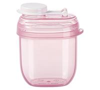 Milk Powder Dispenser, Airtight Leakproof Box, 3.15x2.64x1.85Inches Food Storage Container, Sealed Portable Formula Dispenser Design, for Home Kitchen Travel Feeding Refrigerator Care