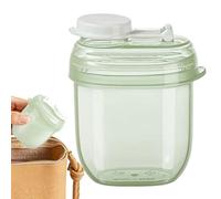 Milk Powder Dispenser, Airtight Leakproof Box, 3.15x2.64x1.85Inches Food Storage Container, Sealed Portable Formula Dispenser Design, for Home Kitchen Travel Feeding Refrigerator Care
