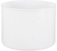 Milky Moule à fromage circulaire avec fond et couvercle rond, cylindrique, quantité de remplissage environ 4,5 kg