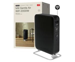 Mill Gentle Air Smart WiFi Radiateur rempli d'huile, 2000W, 28m², efficacité énergétique