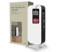 Mill Gentle Air radiateur rempli d'huile 1000W, thermostat mécanique