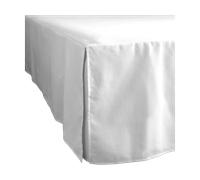 Mille Notti Cache-sommier Napoli Blanc. 160x220x52 cm