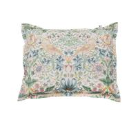 Mille Notti Taie d'oreiller Morris & Co. Strawberry Thief Vert. 50x60 cm