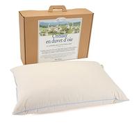Mille Oreillers Oreiller en Duvet d'oie Souple - 50 x 70 cm