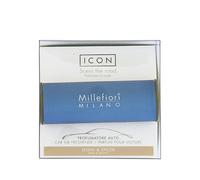 Millefiori Icon Classic Legni & Spezie parfum pour voiture bleu