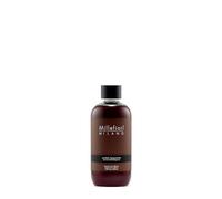 Millefiori Milano Bois de Santal Bergamote Recharge de Diffuseur, Verre, Marron, 6 x 5,2 x 13,7 cm