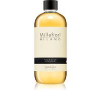 Millefiori Milano Recharge pour Diffuseur à bâtons en Rattan Miel et Sel de Mer, 500 ML