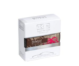 Millefiori Milano Icon Autoduft Textile Floral Magnolia Blossom & Wood Parfum d'ambiance 1 x 3 art.