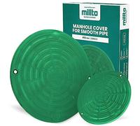 Millto™ Schachtdeckel Kanaldeckel Kontrollschacht Abdeckun (Couvercle de Regard 400mm Tube Lisse Vert)
