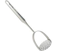 Millvado Presse-purée en acier inoxydable, meilleur ustensile de cuisine pour purée de pommes de terre, avocat, patate douce, haricots, grand ustensile de purée en métal robuste, 31,8 cm