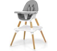 Milly Mally 2in1 chaise de salle à manger Malmö gris