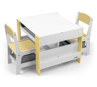 Meuble-table+2 chaises Sven natur 5490 29854