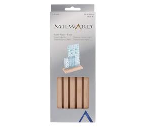 Milward Support pour règles/modèles, bois de hêtre, 25 x 10 cm