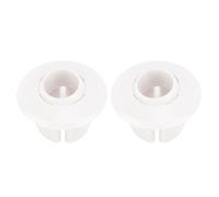 Mimdixy Buses de Jet de Piscine 2 pièces, raccord de Jet d'entrée de Globe oculaire en PVC de 25mm de diamètre, pièces de Rechange de Jet de Retour de Piscine pour Tuyau de 40mm
