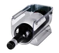 Mimdixy Casier à vin empilable en Plastique pour réfrigérateur, Armoire, comptoir, Porte-Bouteille de vin, Organisateur de réfrigérateur, Support à Bouteilles pour comptoir de Cuisine (1)