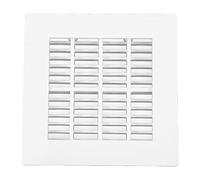 Mimdixy Couvercle de Siphon de Sol carré, Accessoire Drainage l'eau à Fond Blanc, Sortie trop-Plein d'eau, Couvercle Filtre Principal pour douches, salles Bains, Cuisine, piscines,