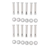 Mimdixy Kit de Montage Piscine, Support 12 Paquets, goupille Boulon Clou pour PVC (5,5 cm)