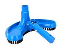 Mimdixy Tête d'aspirateur de Piscine, tête d'aspiration incurvée Flexible en Demi-Lune, Accessoire de Nettoyage, Brosse d'aspiration Universelle légère et pivotante pour Piscine creusée