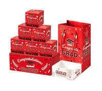 Mimoqk Boîte À Cartes De Diplôme - Étui Pop-Up DIY Pour Photos Et Argent | Boîte en carton pour kit fête de graduation,Pour Étudiant, Enseignant, Lycée, Université, Cadeau Fête, Décoration Table,