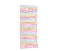 Mimoqk Jupe de Table pour Classe Scolaire 30x71 cm Nappe Scolaire à Volants | Jupe de Bureau pour Élèves Décorateurs Salle de ormoir Fêtes Événements Réunions
