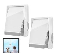 Mimoqk Serrure Pour Porte Coulissante En Verre,Lot De 2 Serrures De Sécurité Enfant Pour Fenêtre Et Porte Coulissante - Arrêt De Remplacement Pour Loquet Dans Chambre Patio Appartement Hôtel Salle