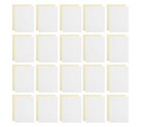 MINAOLULUS 50 Ensembles Bloc-notes Autocopiant sans Carbone 2 Volets en Papier Blanc et Jaune, Création de Copies sans Effort pour Bureau et Restaurants