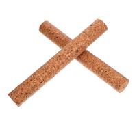 MINAOLULUS Bouchons de Bouteille Maintien Goût, Environnement Complètement Scellé 2pcs en Liège Marron pour Vin pour Cafés et Bars
