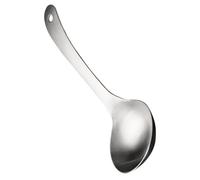 MINAOLULUS Cuillère à Soupe en Acier Inoxydable Poignée Confortable et Facile à Nettoyer Cuisine et Table à Dîner Argentée Élégante